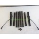Aixam set of front seat runners 500,500-5