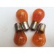 Set of 4 orange bulbs 
