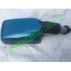 AIXAM  N/S PASSENGER WING / DOOR MIRROR BLUE