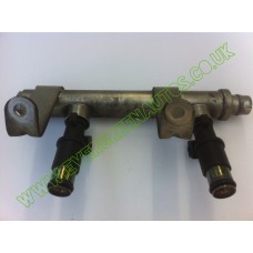 MICROCAR MC1 MC2 AIXAM FUEL INJECTOR RAIL WITH INJECTORS
