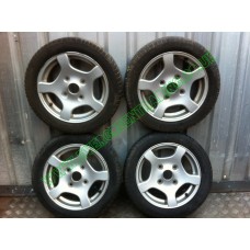 VIRGO ALLOY WHEELS WITH 145/60/13 TYRES 