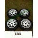 AIXAM MEGA ALLOY WHEELS AND 145 70 13 TYRES
