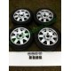 MICROCAR MC WHEEL AND 145-60-13 TYRES 8 SPOKE ALLOYS 