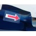 AIXAM 500-5 FRONT BUMPER BLUE