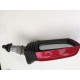 MICROCAR VIRGO N/S PASSENGER WING MIRROR  RED