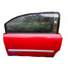 MC2 PASSENGER SIDE DOOR RED PAINT CODE N328
